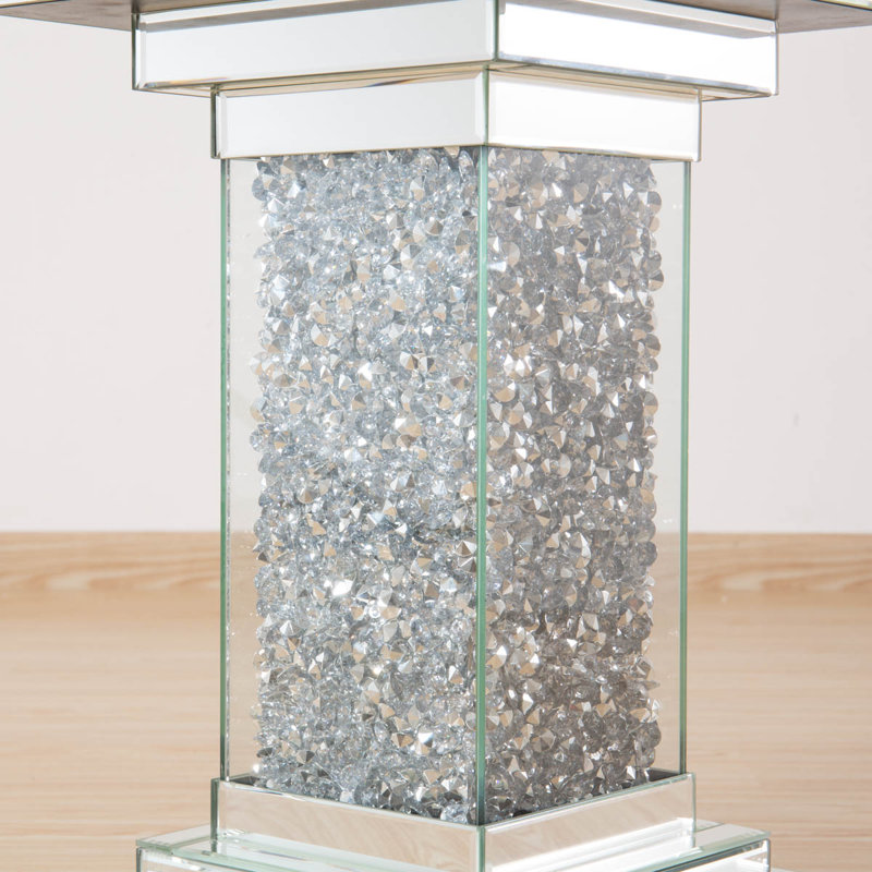 Everly Quinn Radstock 17'' Tall Abstract End Table & Reviews Wayfair